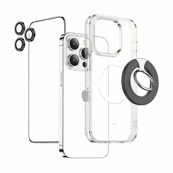 Green Lion 4 In 1 Protection Pack iPhone 16 Pro Max Clear