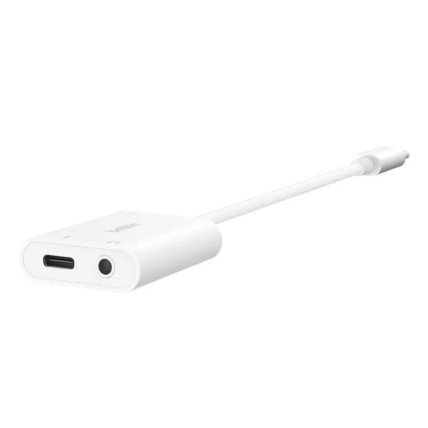 BELKIN ROCKSTAR 3.5mm AUDIO + USB - C CHARDE ADAPTER 60W - Eufy iraq