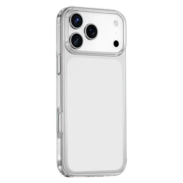 Green Lion Delgado PC Case For iP 17 Pro Max Clear كفر ايفون 17 برو ماكس شفاف - Eufy iraq