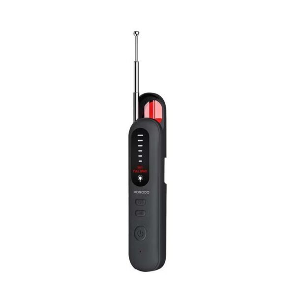 Porodo All - in - 1 Hidden Camera Detector with Built - in Antenna 300mAh Black - Eufy iraq