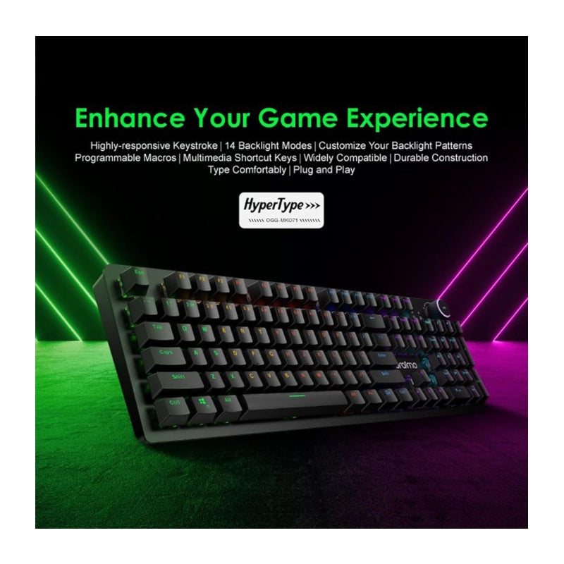 oraimo Hyper Type Wired Mechanical Keyboard – Eufy iraq